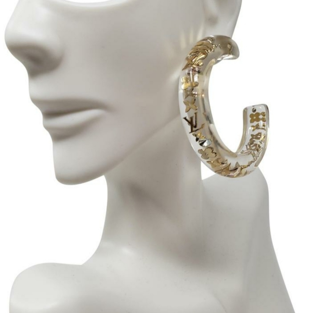 Authentic Louis Vuitton Earrings and bracelet set. - Picture 9 of 12
